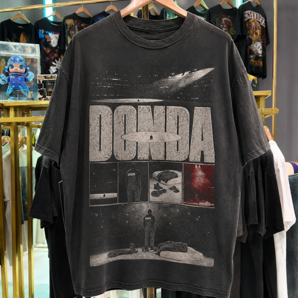 Kanye West 'Donda' Washed Black T-Shirt